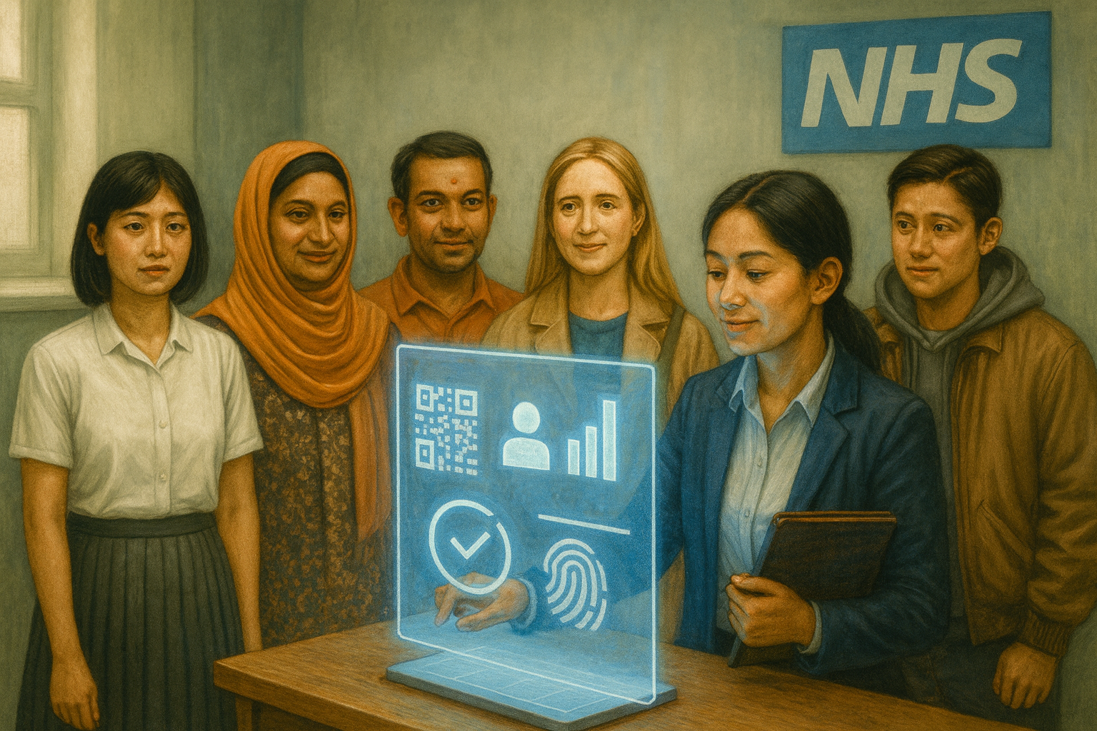 Waiting in Line at the NHS Waiting in Line at the NHS